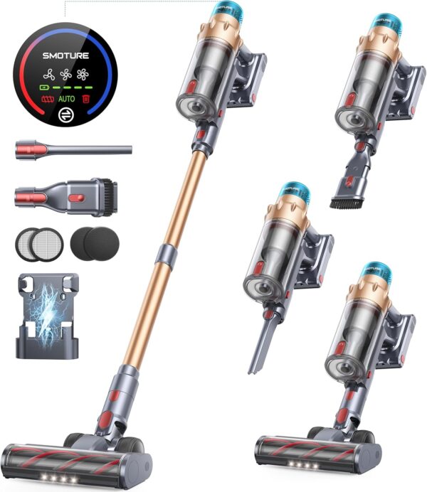 550W Cordless Vacuum Cleaner with Dock