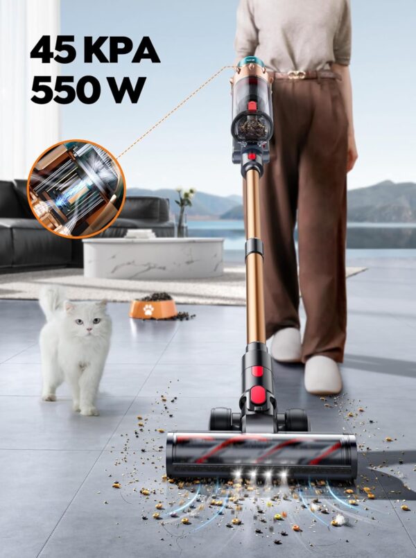 550W Cordless Vacuum Cleaner with Dock