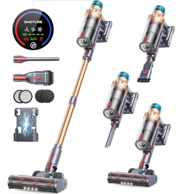 550W Cordless Vacuum Cleaner with Dock