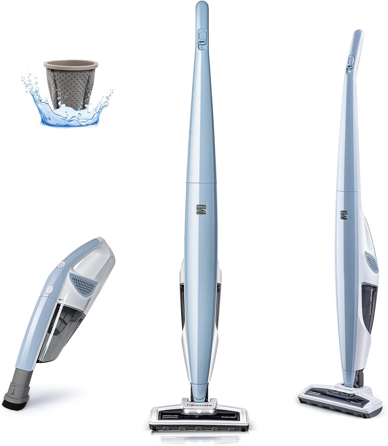 Kenmore DS1020 16V Cordless 2-in-1 Vacuum