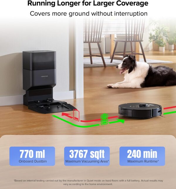 Roborock Q5 Max+ Robot Vacuum with Dock