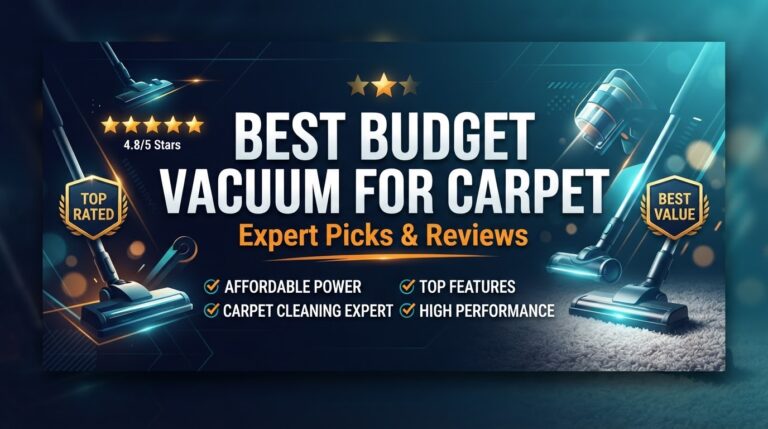 5 Best Budget Vacuum For Carpet: Expert Reviewed 2026