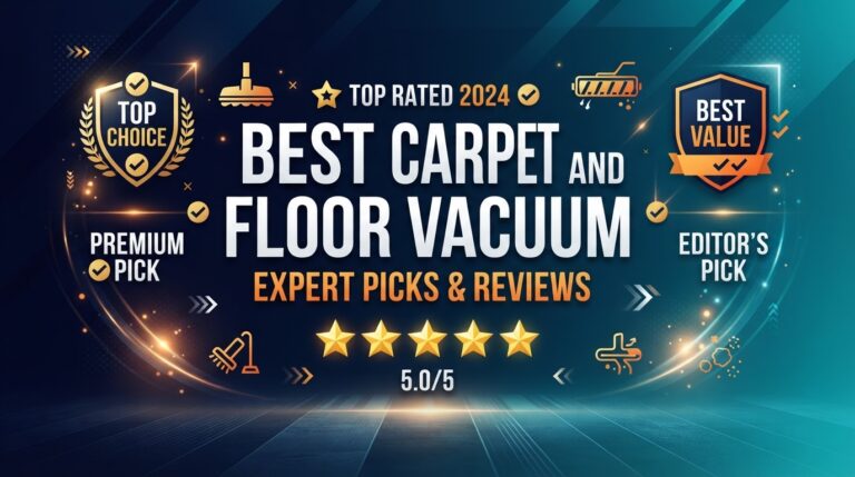 5 Best Carpet And Floor Vacuum: Expert Reviewed 2026