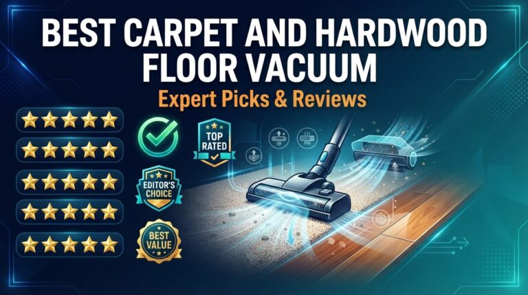 7 Best Carpet And Hardwood Floor Vacuum: Expert Picks 2026