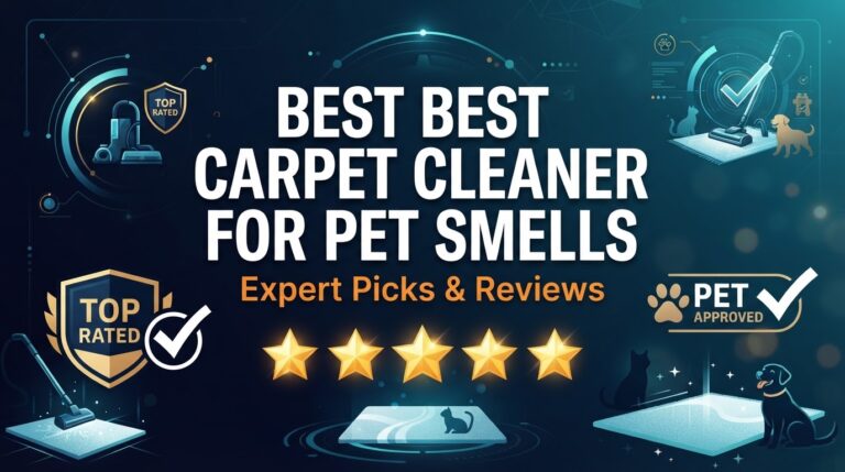 7 Best Carpet Cleaner For Pet Smells: Expert Reviewed 2026