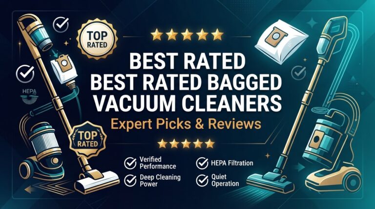 1 Best Rated Bagged Vacuum Cleaners: Expert-Tested 2026