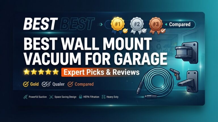 5 Best Wall Mount Vacuum For Garage: Expert Reviewed 2026