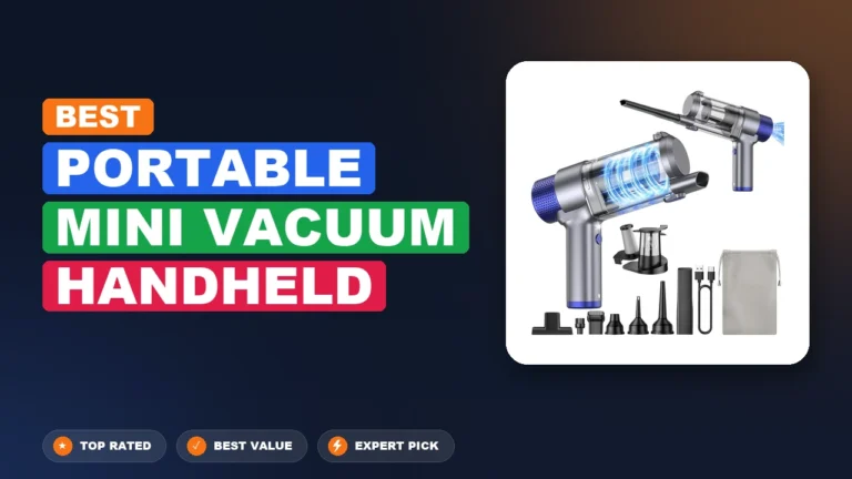 2 Best Portable Mini Vacuum Handheld 2026 – Real Testing & Top Picks