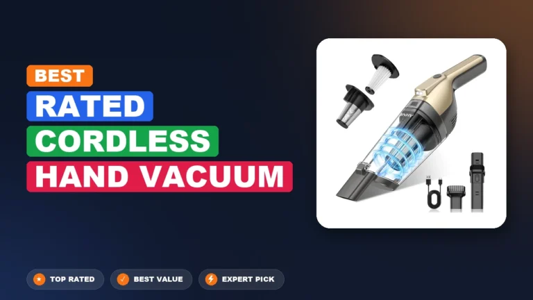 8 Best Rated Cordless Hand Vacuum 2026 – Expert Reviewed & Ranked