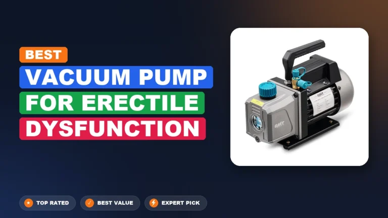 6 Best Vacuum Pump for Erectile Dysfunction 2026 – Expert Tested & Ranked