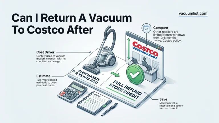 Can I Return a Vacuum to Costco After 2 Years? Expert 2026