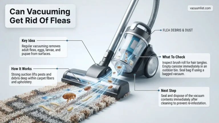 Can Vacuuming Get Rid of Fleas? Proven 2026 Step-by-Step Fix