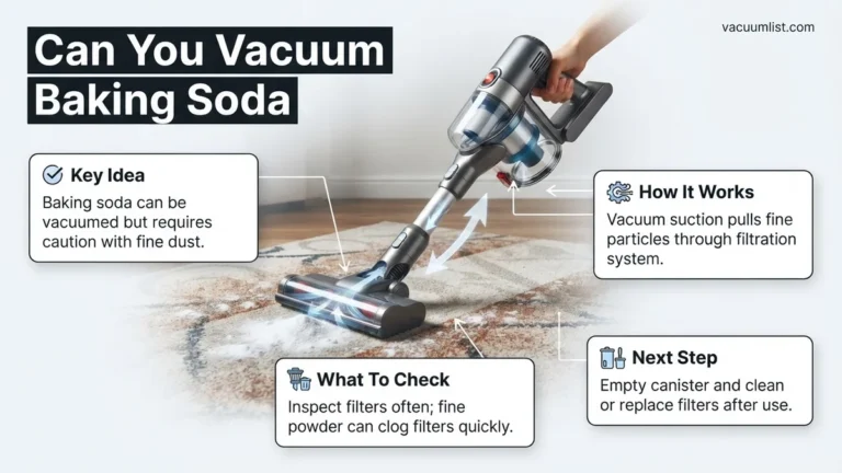 Can You Vacuum Baking Soda? Expert Guide for 2026