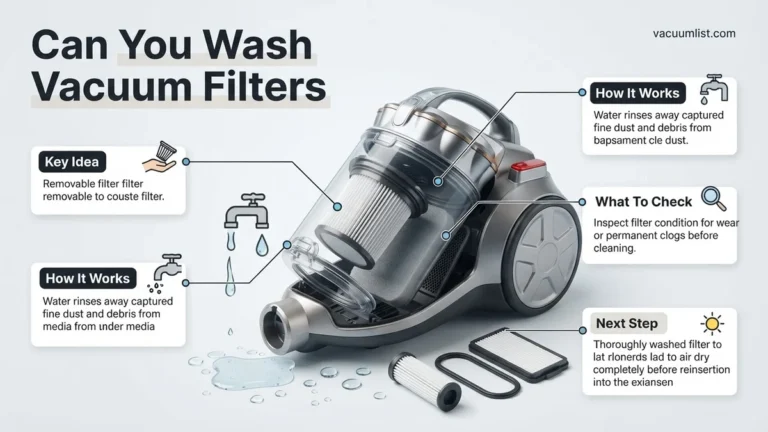 Can You Wash Vacuum Filters? Step-by-Step Guide for 2026