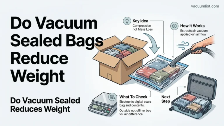 Do Vacuum Sealed Bags Reduce Weight The Real Truth for 2026