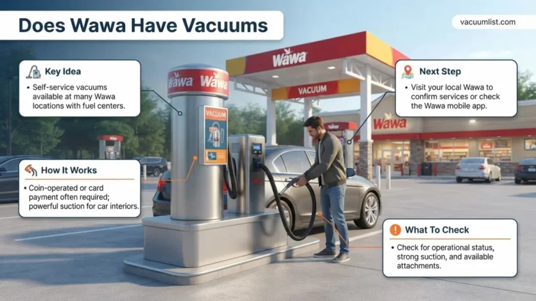 Does Wawa Have Vacuums The Best Guide for 2026