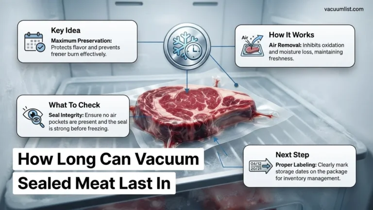 How Long Can Vacuum Sealed Meat Last in the Freezer 2026