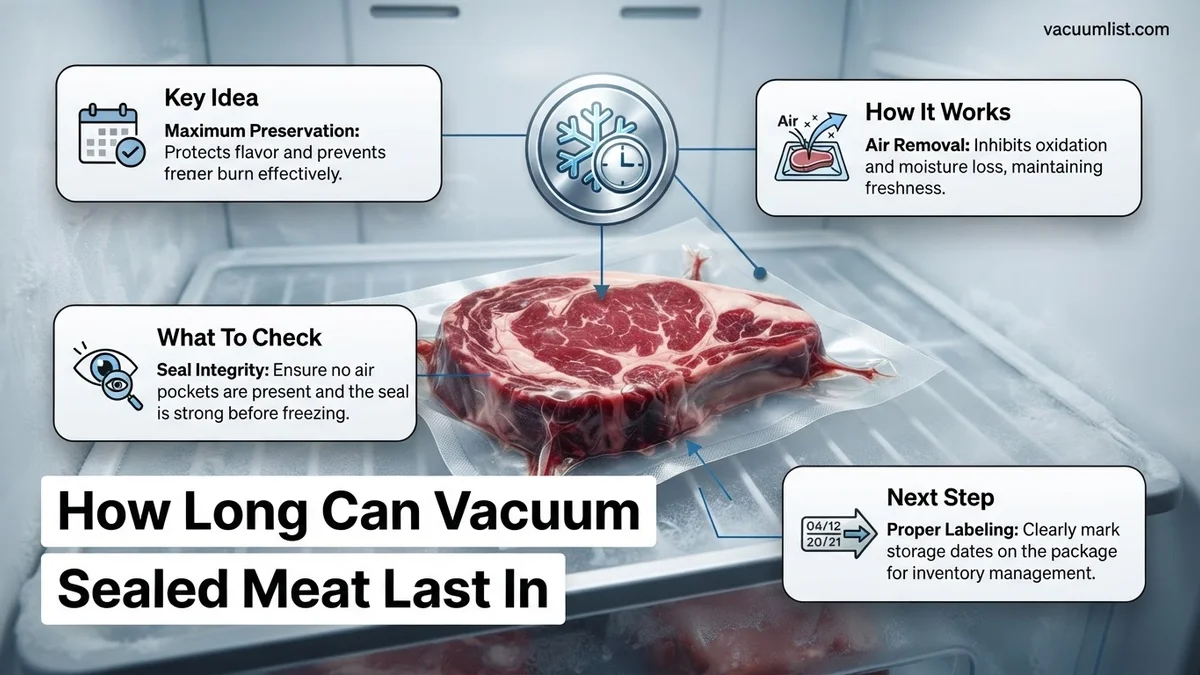 How Long Can Vacuum Sealed Meat Last In The Freezer How Long Can Vacuum Sealed Meat Last In The Freezer expert guide showing the main topic and key context
