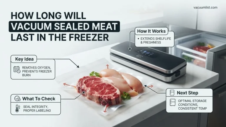 How Long Will Vacuum Sealed Meat Last in the Freezer 2026