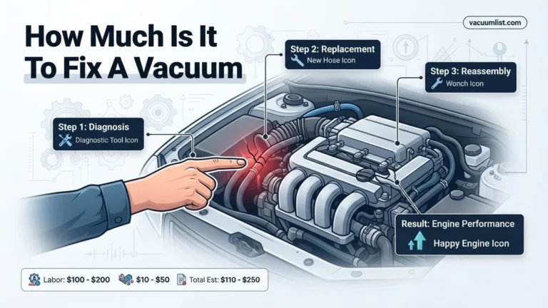 How Much Is It to Fix a Vacuum Leak in 2026? Expert Guide