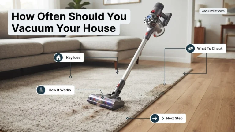 How Often Should You Vacuum Your House Real Expert 2026