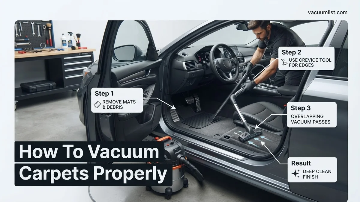 How To Vacuum Carpets Properly How To Vacuum Carpets Properly expert guide showing the main topic and key context