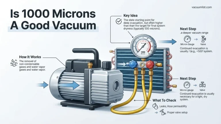 Is 1000 Microns a Good Vacuum? Expert Guide for 2026
