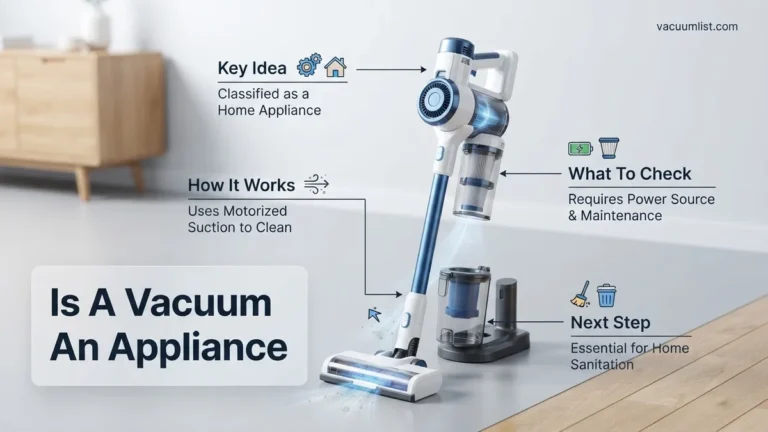 Is a Vacuum an Appliance? Expert Guide for 2026