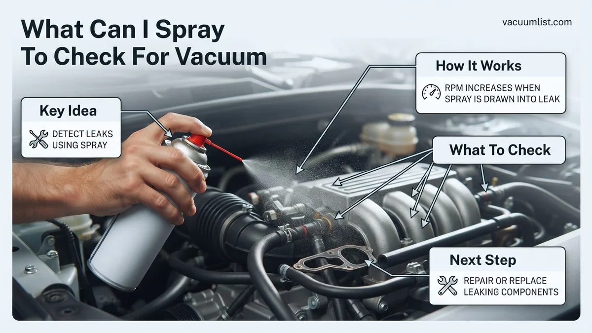 What Can I Spray To Check For Vacuum Leaks What Can I Spray To Check For Vacuum Leaks expert guide showing the main topic and key context