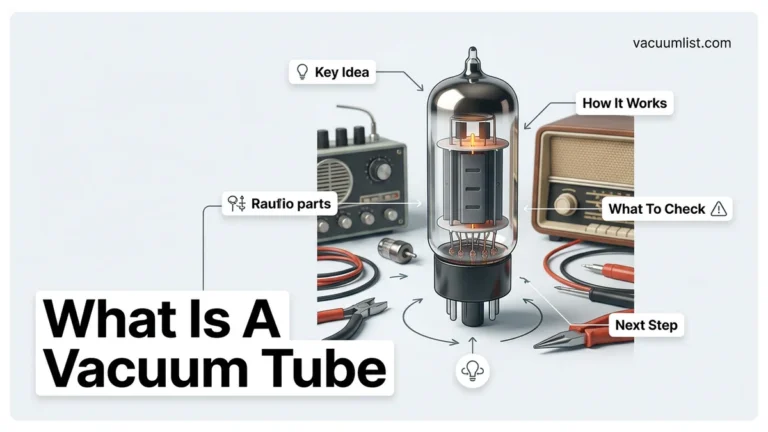 What Is a Vacuum Tube Expert Guide for 2026