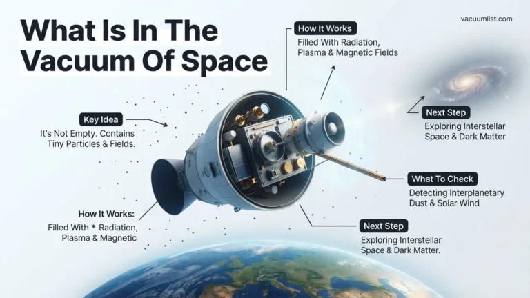 What Is in the Vacuum of Space Expert Guide 2026