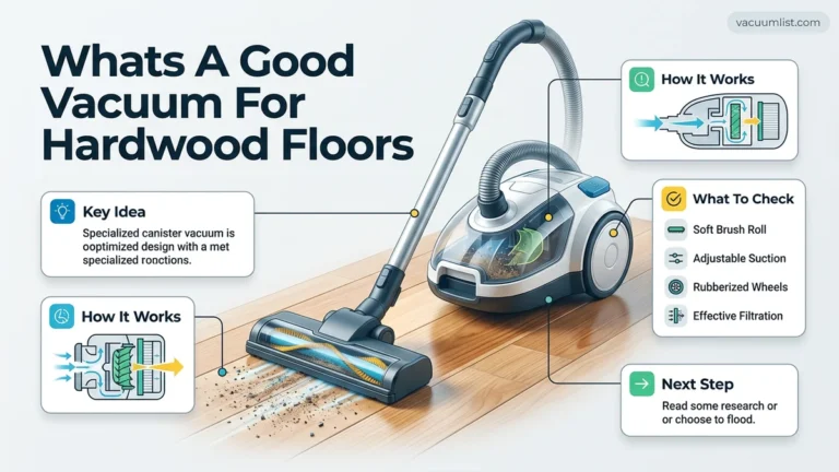 What’s a Good Vacuum for Hardwood Floors? Best Guide 2026