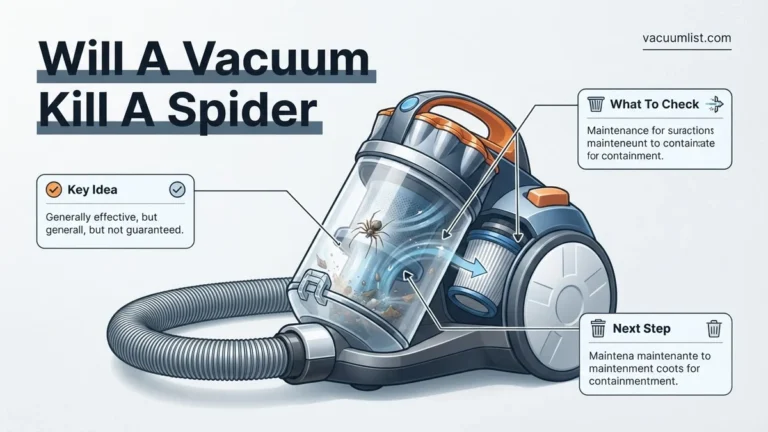 Will a Vacuum Kill a Spider? Expert Guide for 2026