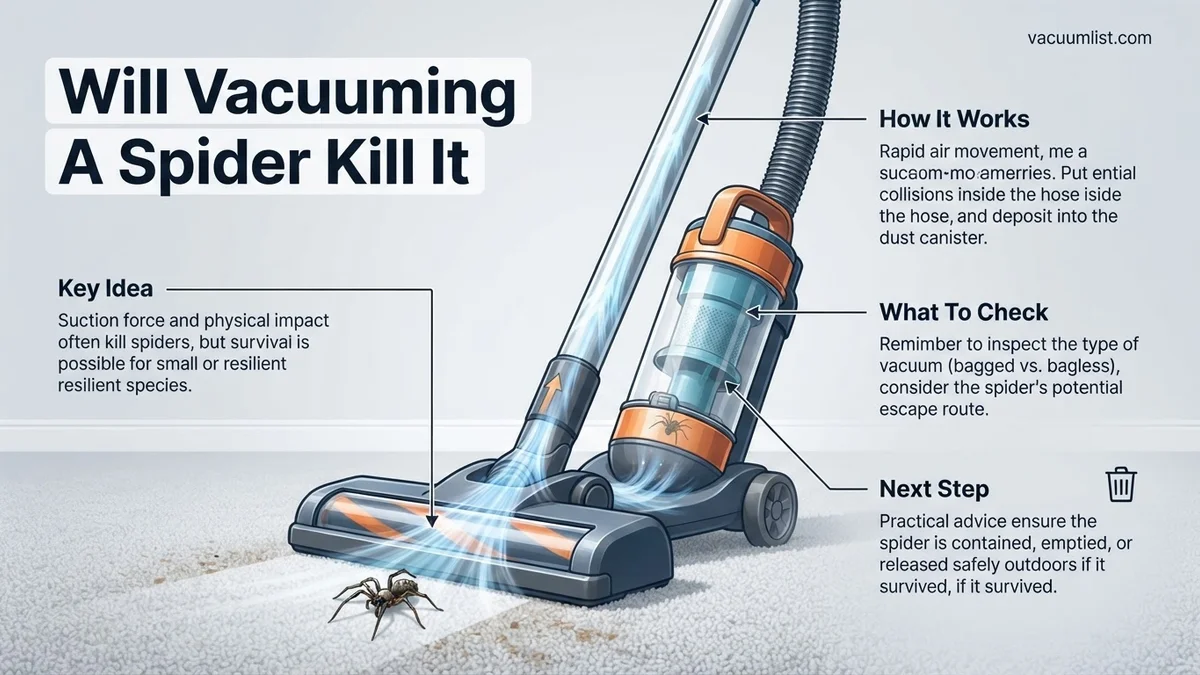 Will Vacuuming A Spider Kill It Will Vacuuming A Spider Kill It expert guide showing the main topic and key context