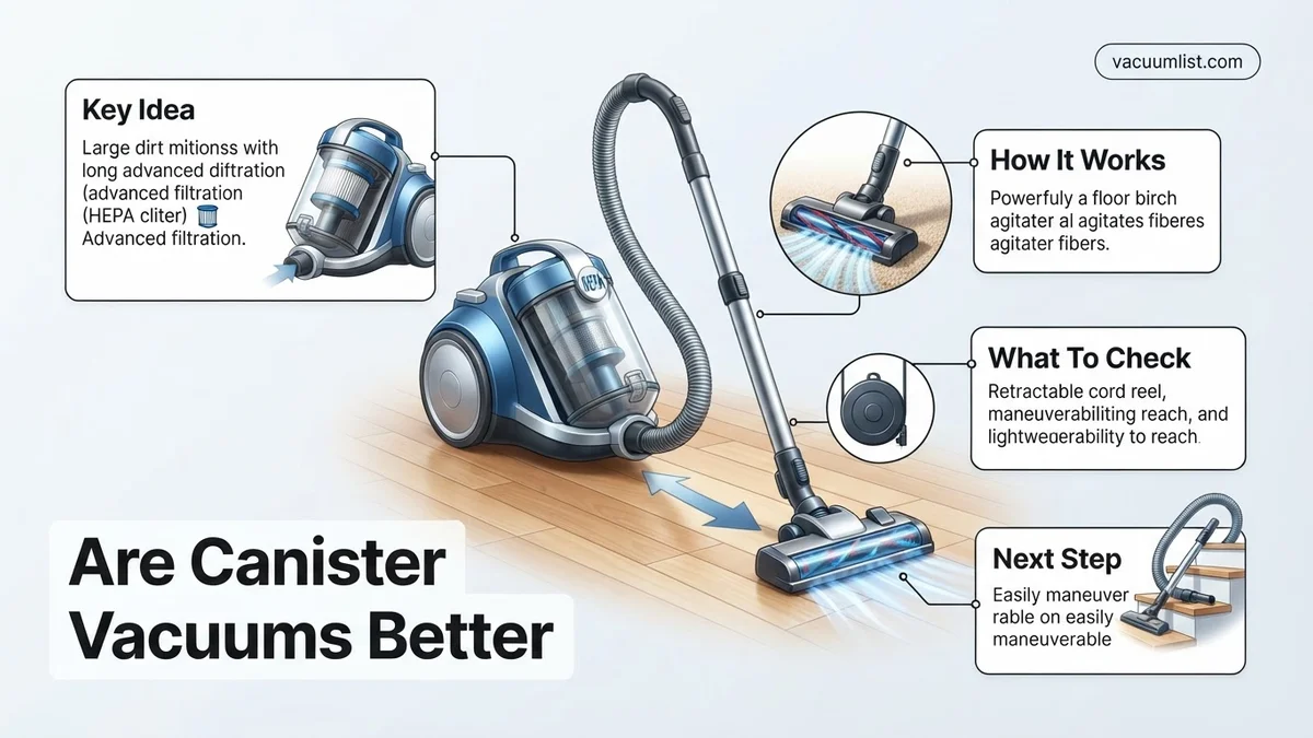 Are Canister Vacuums Better Are Canister Vacuums Better expert guide showing the main topic and key context