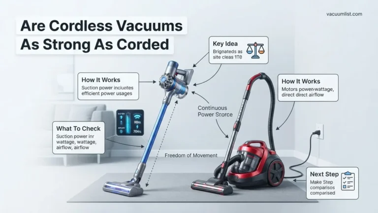 Are Cordless Vacuums as Strong as Corded? Expert Guide 2027