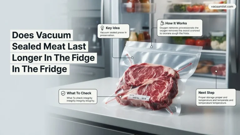 Does Vacuum Sealed Meat Last Longer In The Fridge Real 2027