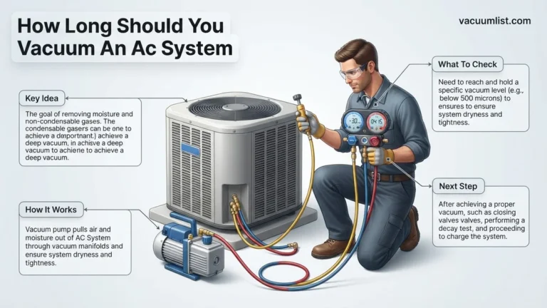 How Long Should You Vacuum An Ac System How Long to 2027