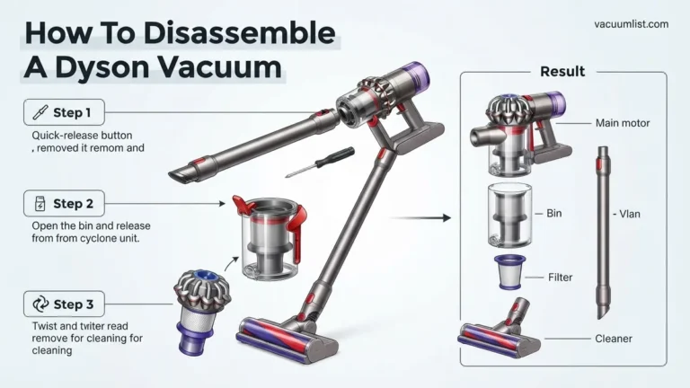 How to Disassemble a Dyson Vacuum Step-by-Step Guide 2027